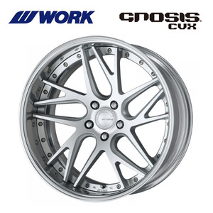 送料無料 ワーク GNOSIS CVX FULL REVERSE ディープコンケイブ DEEP RIM Wdisk 10.5J-21 +50～－19 5H-120 【1本単品 新品】