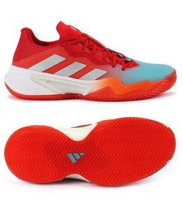 未使用即決 adidasアディダス Barricade W MC 23.5cm HQ8427 プリラブドブルー/レッド