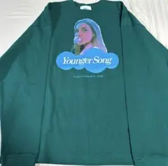 youngersong バブルガールロゴTシャツ グリーン