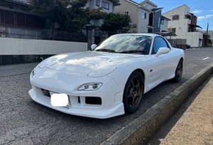 【車検たっぷり】H13年式 マツダ RX-7 FD3S 6型 Type RB 純正5速マニュアル 人気のホワイトカラー！ライトカスタムな機関良好車！！