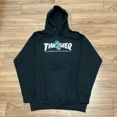 XLサイズ 新品,希少SANTA CRUZ x THRASHER パーカー