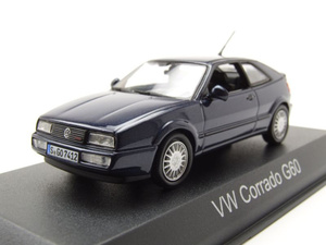 新品未開封 フォルクスワーゲン コラード G60 1990 ブルーメタ 1/43 ノレブ VW Corrado 