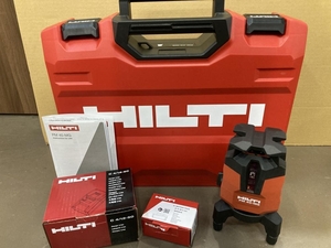 007◇未使用品◇HILTI マルチライトレーザー墨出し器 PM40-MG バッテリ+充電器