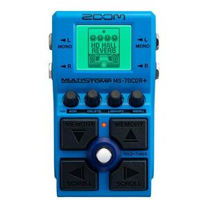 ZOOM MS-70CDR+ ズーム ギターエフェクター マルチエフェクター 空間系