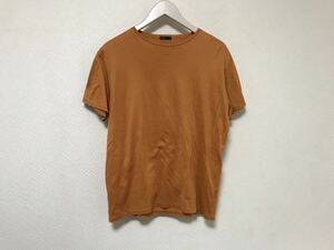 本物ラムhLamユナイテッドアローズコットン無地半袖TシャツアメカジビジネススーツメンズMイタリア製