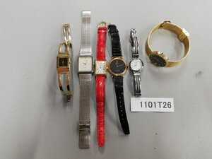 1101T26　腕時計　ジャンク品　おまとめ6点　HORNET　GUESS　など　※動作未確認