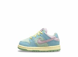 VERDY Nike SB Dunk Low Pro QS "Visty/Blue Gaze and Enamel Green" 15cm FZ7194-400