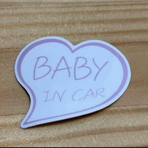 Baby In CAR 44 1-9 プリントステッカー 441 #bFUMI #oFUMI アウトレット