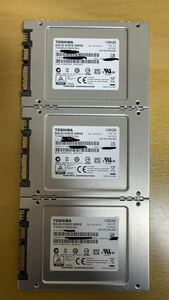 3個セット　TOSHIBA SSD 128GB SATA