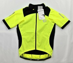 防風生地★Pearl iZUMi★パール・イズミ Pro Pursuit wind ジャージ size:S スクリーミングイエロー/ブラック