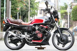 フル国内物/昭和57年3月登録/超極上/CBX400F/黒赤2型仕様/2型強化エンジン/フレームパウダーコート/フルレストア車/BEET/マーシャル/絶好調