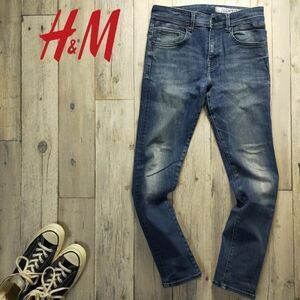 ☆H&M☆THDHSTRETCH ストレッチ スキニー デニム パンツ W29 S995