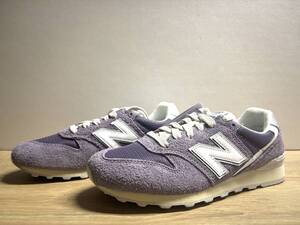 未使用 23.5cm D ニューバランス WL996CX2 パープル newbalance