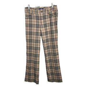 BURBERRY BLUE LABEL バーバリー　ブルーレーベル　レディース　ノバチェック　ボトムス　スラックス　パンツ