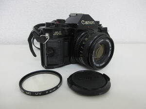 中古 カメラ Canon A-1 キヤノン / レンズ CANON LENS FD 50mm 1:1.8 ※動作未確認 / R