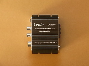 Lvpin LP-2020A+ 20Wデジタルアンプ ACアダプター付き　送料410円　中古良品