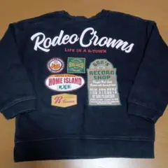 只今セール中☆Rodeo Crowns トレーナー バックプリント　120cm