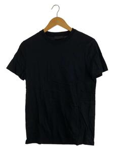 PRADA◆Tシャツ/XS/コットン/BLK/無地/ujm492-s221-ilk-f0002