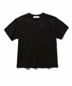 新品　THE SHOP TK(Kids)【抗菌防臭】スーピマコットンTシャツ　ブラック(019)　14(140cm)　定価1309 円