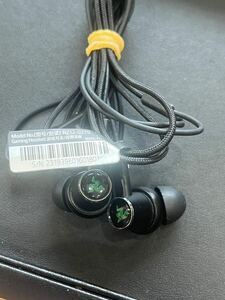 【中古稼働品】Razerレイザー ゲーミングイヤホン RZ12-0279 Hammerhead ハンマーヘッド