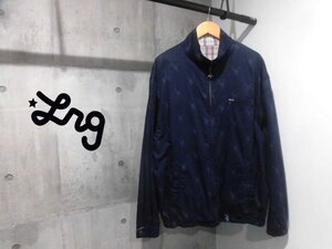 LRG エルアールジー B08119 GOOD SCHOOL REVERSIBLE JKT キリン総柄xチェック リバーシブル ジャケット/スウィングトップ ブルゾン/メンズ