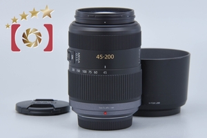 【中古】Panasonic パナソニック LUMIX G VARIO 45-200mm f/4-5.6 MEGA O.I.S. H-FS045200