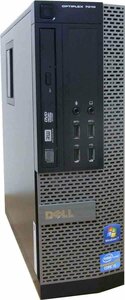 【中古】DELL Optiplex 7010-3200SFF Ci5(3470)-3.2GHZ 8GB HDD/500GB DVD-ROM Win1