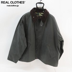 ☆Barbour/バブアー TRANSPORT/トランスポート ワックスコットンショートブルゾン 242MWX1678/38 /060