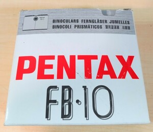 PENTAX ペンタックス FB-10 フラビーノ 薄型 コンパクト オペラグラス 双眼鏡 未使用 保管品 画像重視現状渡し品