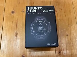 新品未開封　SUUNTO スント CORE ALL BLACK オールブラック　腕時計 2024年12月購入