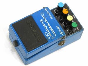 094s☆BOSS ボス CS-3 Compression Sustainer ギター用 エフェクター コンプレッサー 1987年製 ※中古