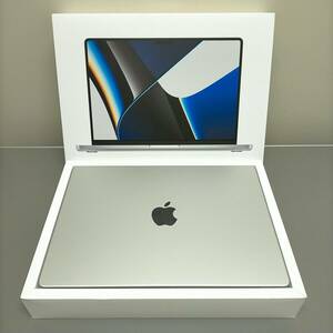 美品 14インチMacBook Pro 2021 MKGT3J/A M1 Pro (10CPU/16GPU) メモリ16GB SSD 1024GB シルバー Apple 1TB