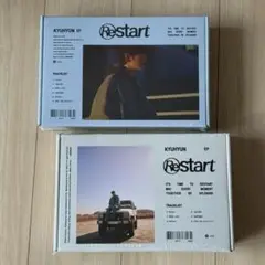 SUPER JUNIOR キュヒョン ソロアルバム Restart 2種セット