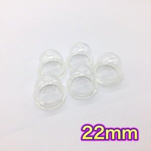 (P07)送料無料・プライマリーポンプ・クリア・22ｍｍ・5個セット