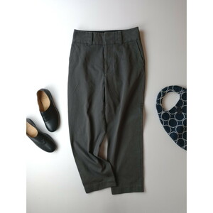 MARGARET HOWELL マーガレットハウエル COTTON TWILL コットン ツイル パンツ グレー 2