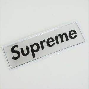 入手困難 2017FW Supreme Raised Plastic Box Logo Sticker！ ボックスロゴステッカー ラバー シュプリーム ブラック 黒 gold ゴールド