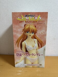 【中古美品】新世紀エヴァンゲリヲン　惣流・アスカ・ラングレー　バスタオル・アスカ　水着バージョン　1/4スケールコールドキャスト製