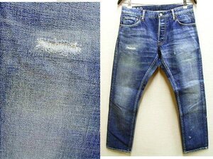 ◇即決[W32]ほぼ未使用品 visvim 16AW SOCIAL SCULPTURE DENIM 10D12 10 DAMAGED-12 デニム 0116205005020 パンツ■2294