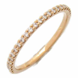 STAR JEWELRY スタージュエリー リング・指輪 ダイヤ リング クリア系 K18PG（ピンクゴールド） ダイヤモンド 中古 レディース