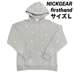 NICKGEAR firsthand FLOWERFOODIE パーカー グレー