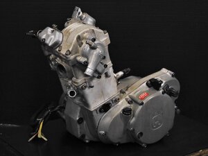 ★#【評価A】 ハスクバーナ TE350 実動 純正 エンジン ASSY 走行距離表示1,282km アイドリング&シフト良好 始動動画有 100200***