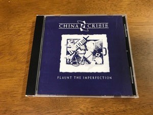 N6/CD チャイナ・クライシス (CHINA CRISIS) 未完成 (FLAUNT THE IMPERFECTION) VJD-28218 国内盤