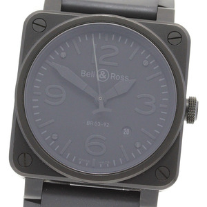 ベル＆ロス Bell＆Ross BR03-92 ファントム デイト 自動巻き メンズ 良品 _843586