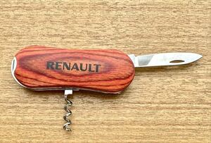 ルノー　オリジナル　ソムリエナイフ　栓抜き　ワインオープナー　ノベルティ　未使用　非売品　Renault 