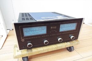 ☆ 1円スタート ☆ McIntosh マッキントッシュ MC7300 アンプ 現状品 中古 241107S2724