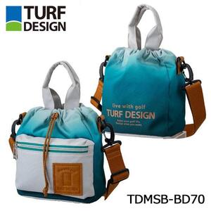 新品★ターフデザイン★TURF DESIGN★TDMSB-BD70 ミニショルダーバッグ★ミニトート★グラデーション★【GRN】グリーン