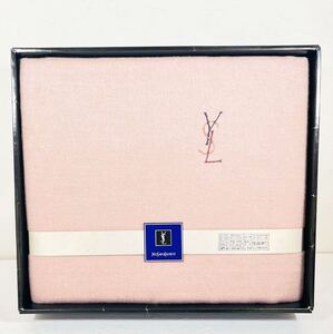 oo423cc Yves Saint Laurent イヴサンローラン 寝具 シーツ ピンク　モッサシーツ　140cmx240cm 秋冬春　あったか　モコモコ