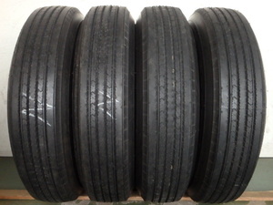 225/80R17.5 123/122L ダンロップ SP330K 中古 9.9分山 4本セット サマータイヤ 2020年製 L14313