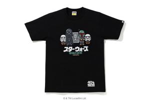 STAR WARS × BAPE 『スター・ウォーズ／エピソード5 帝国の逆襲』 A BATHING APE STAR WARS Tシャツ Lサイズ