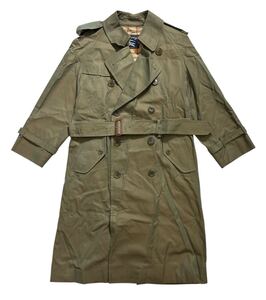 90s 未着用 ■ Burberrys BURBERRY バーバリー ■ 玉虫色 裏地ノバチェック柄 トレンチコート 88-160